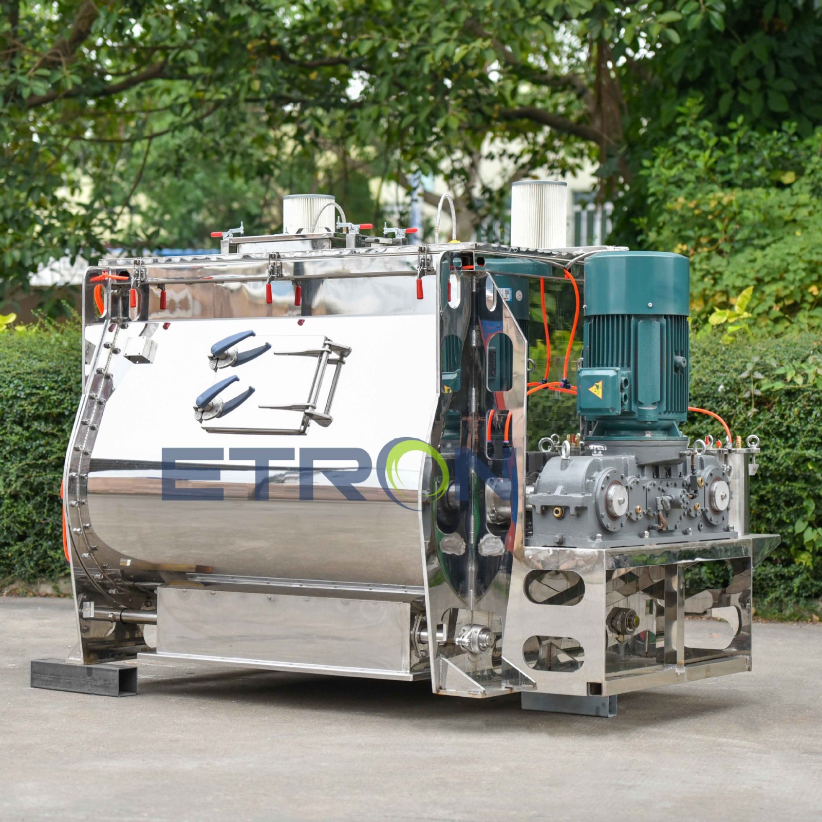 加工定制 饲料添加剂双轴桨叶混合机 食品行业中草药粉体搅拌机图3