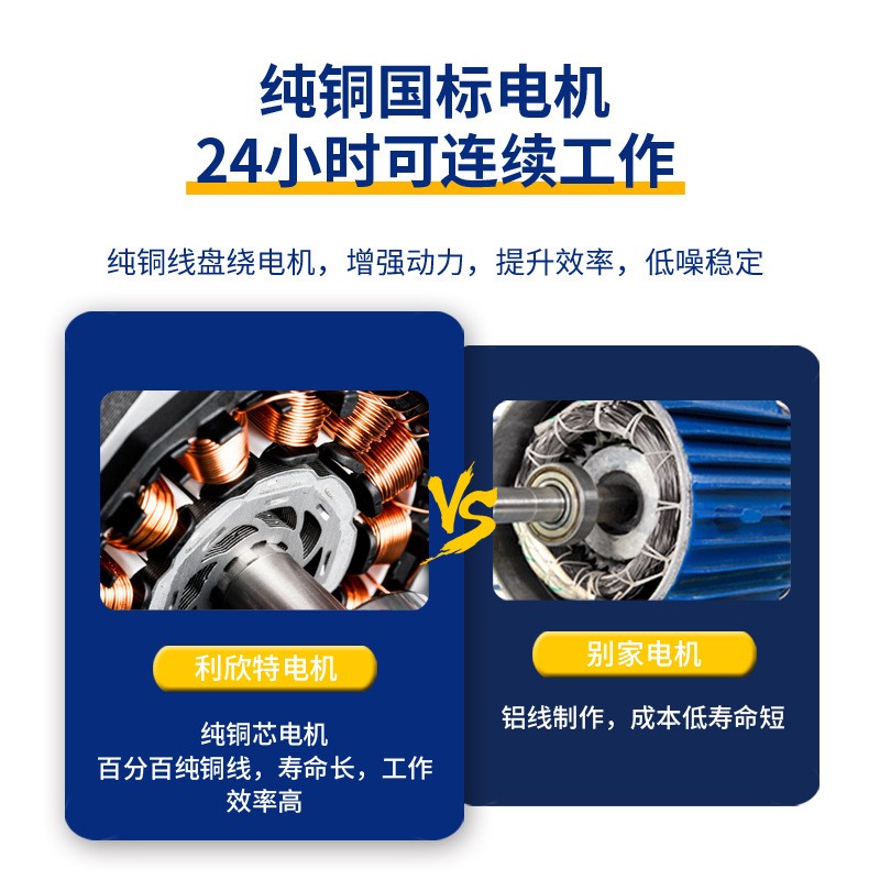 加厚饲料搅拌机不锈钢50KG100千克塑料混色机自落颗粒电动拌料机图4