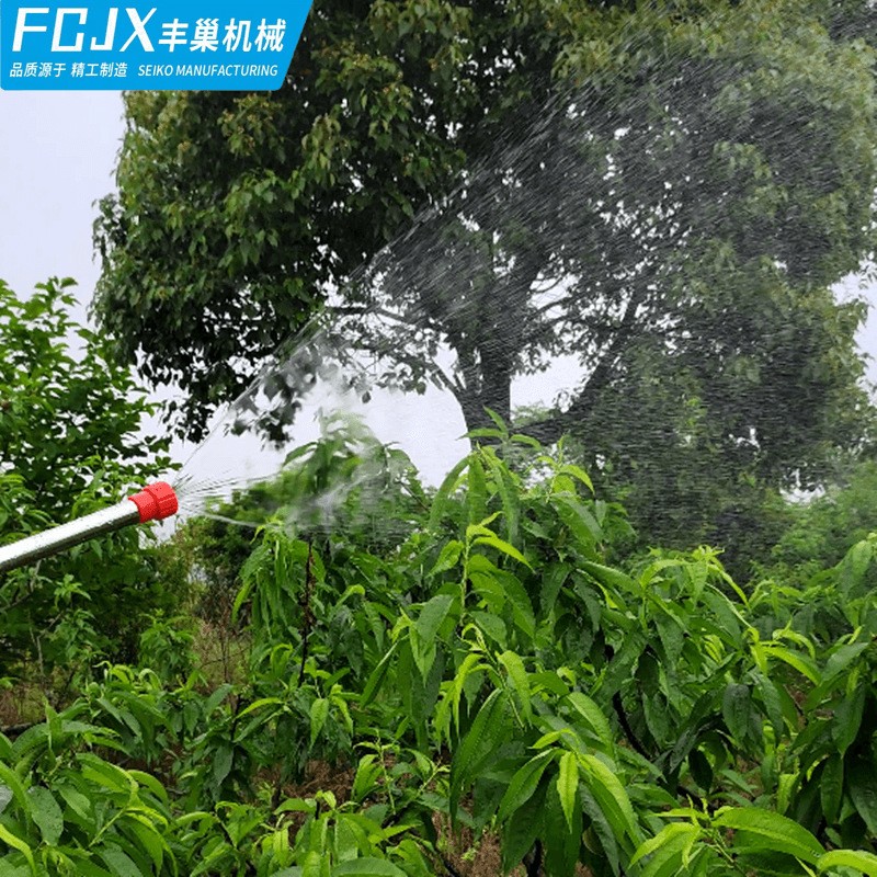 农用手动往复式喷雾器拉杆式伸缩长喷杆枪浇花抽拉水枪水喷药枪图3