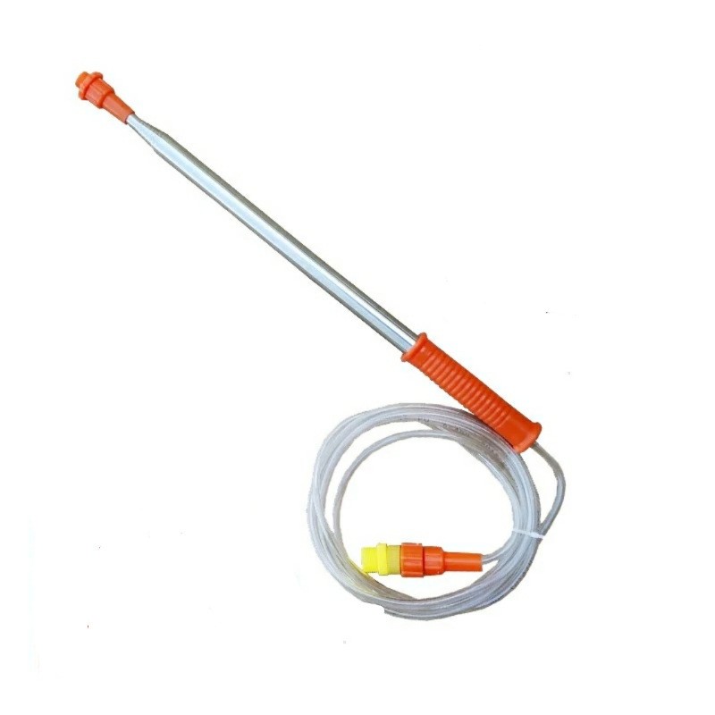 电动喷雾器配件农用园林打药喷杆钓鱼竿式不锈钢伸缩加长超长喷杆图5