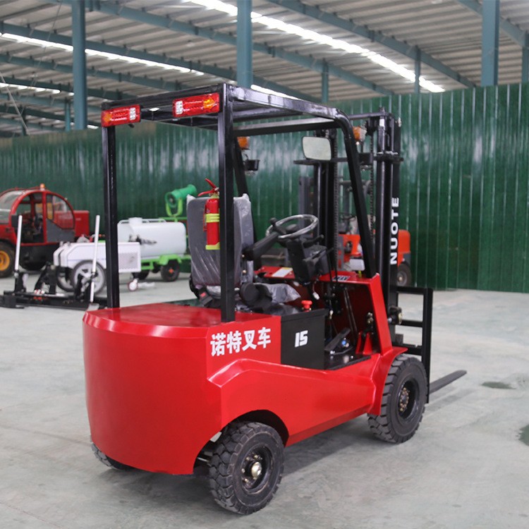 座驾式电动叉车 小型1吨2吨3吨仓库搬运电叉车 四轮电动叉车厂家图4