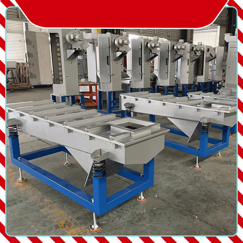 非标定制往复式振动筛颗粒片材直线振动筛塑料分离设备震动筛粉机图3