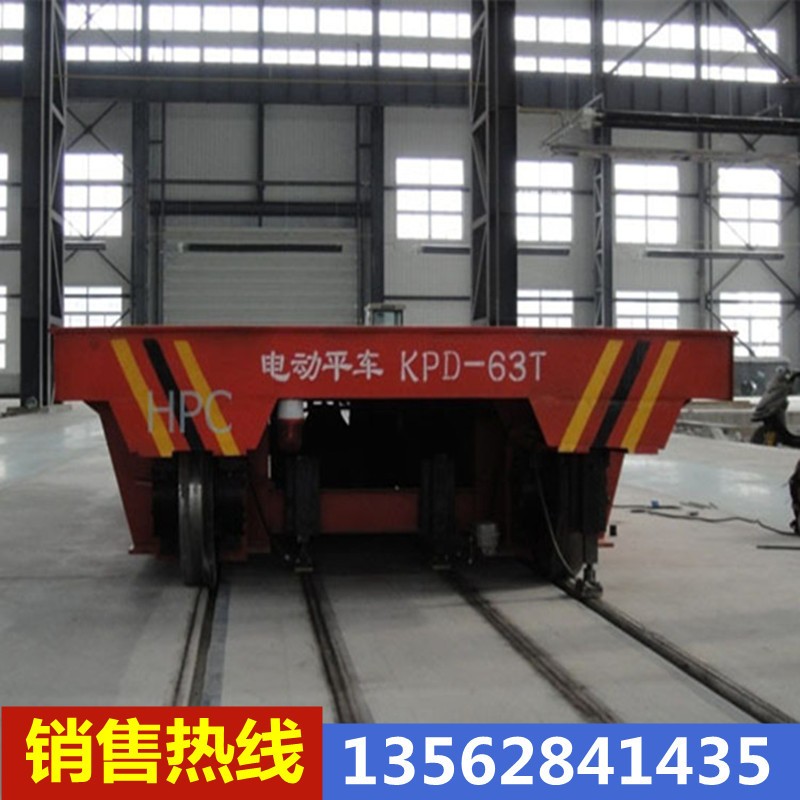 无轨电动平车 蓄电池电动平板车 厂区搬运地平车5吨10吨厂家直供图3