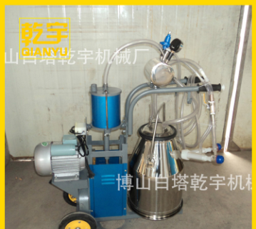 电动活塞式挤奶机养殖设备 牛用羊用挤奶机挤奶机 单桶移动挤奶机图2