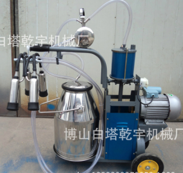 电动活塞式挤奶机养殖设备 牛用羊用挤奶机挤奶机 单桶移动挤奶机图4