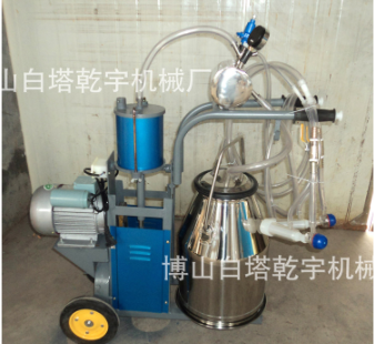 电动活塞式挤奶机养殖设备 牛用羊用挤奶机挤奶机 单桶移动挤奶机图5