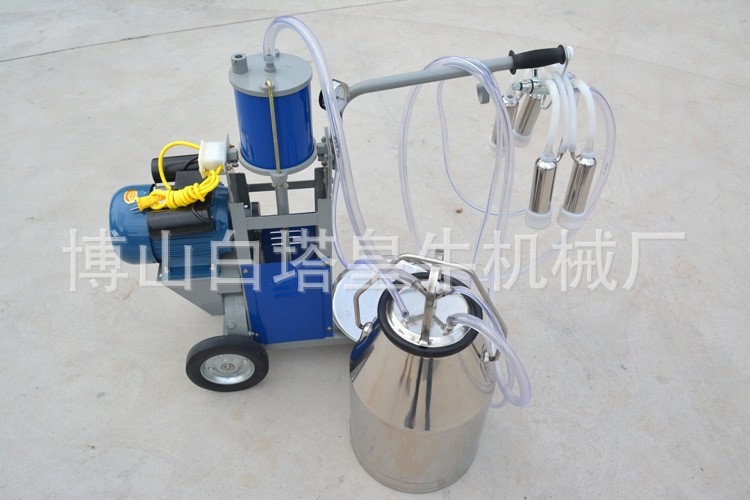 挤奶机厂家现货供应单把活塞式挤奶机 奶牛羊专用活塞挤奶机图4