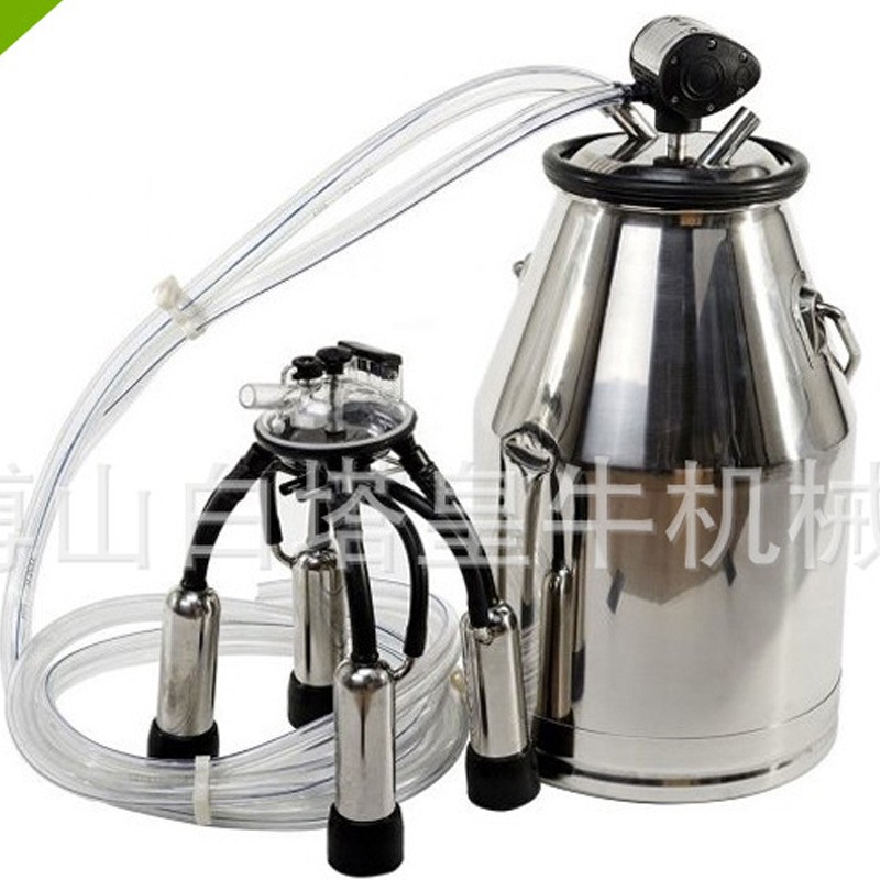 生产定做挤奶机配件 不锈钢奶桶脉动器加吸奶器图5