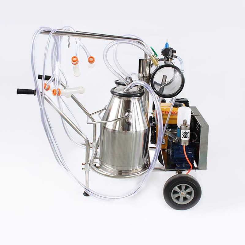 汽油机动力挤奶机 厂家直供牛羊用挤奶器油电两用挤奶机 养殖设备图4