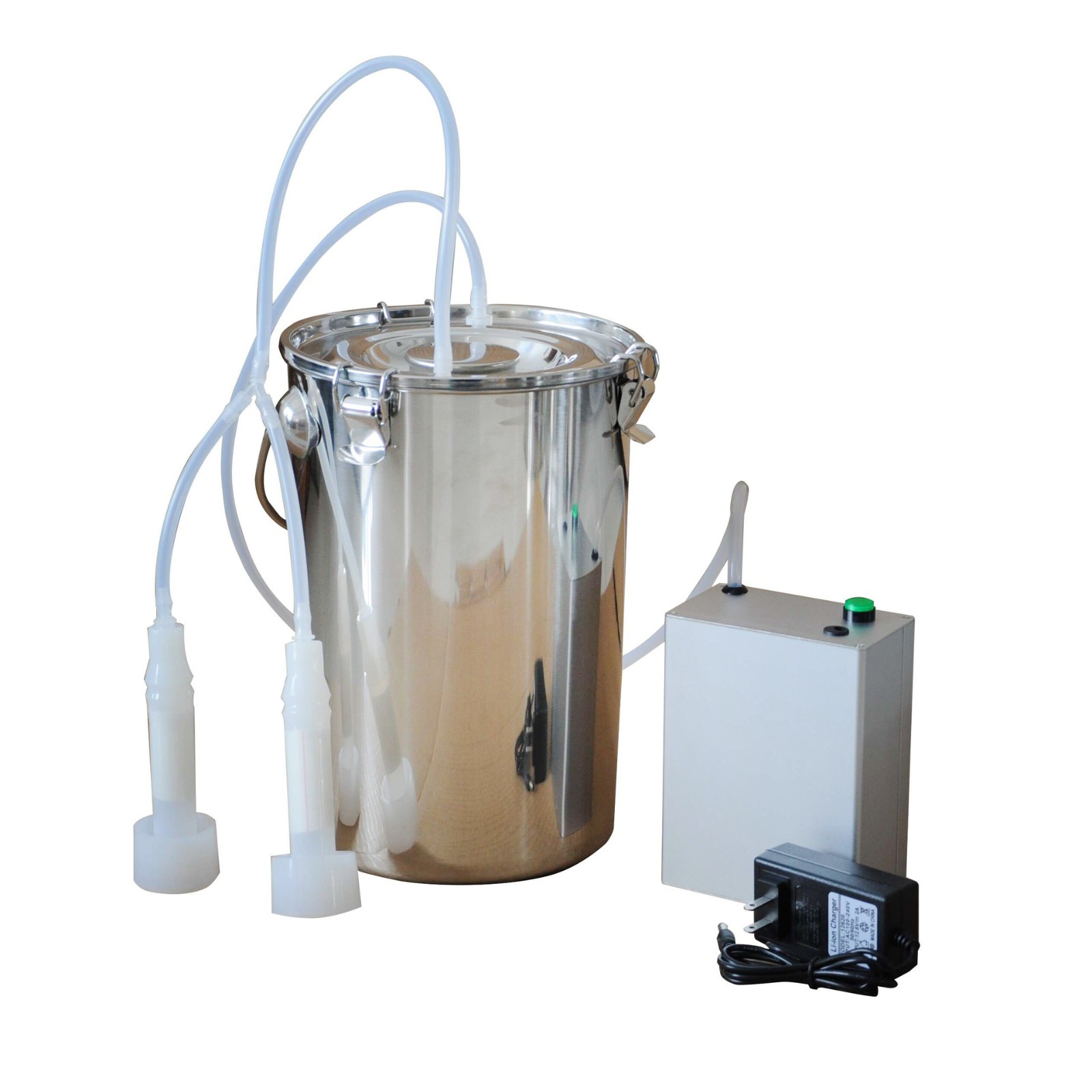 家用奶羊牛用挤奶机小型充电羊用奶牛挤奶器电动真空脉动挤奶机图3