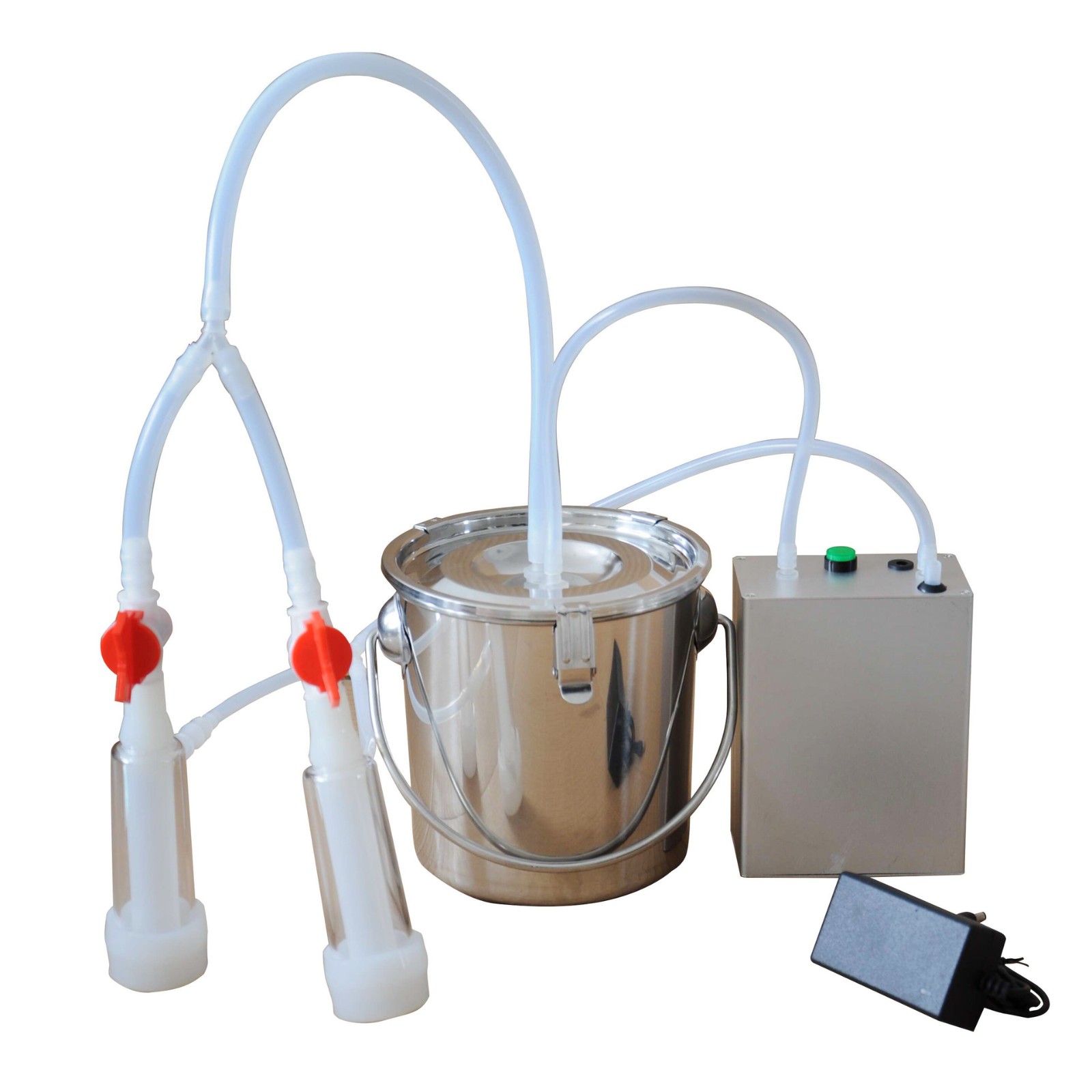 家用奶羊牛用挤奶机小型充电羊用奶牛挤奶器电动真空脉动挤奶机图2