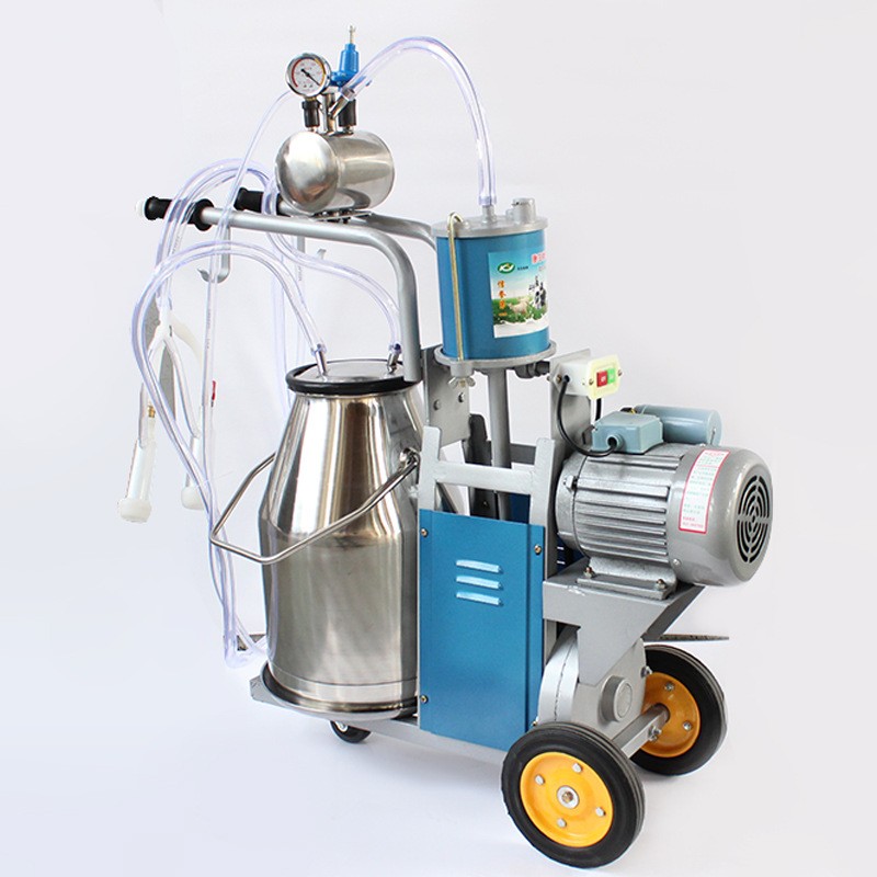 活塞式挤奶机奶牛奶羊挤奶器牛用羊用吸奶机骆驼家用电动挤奶机图3