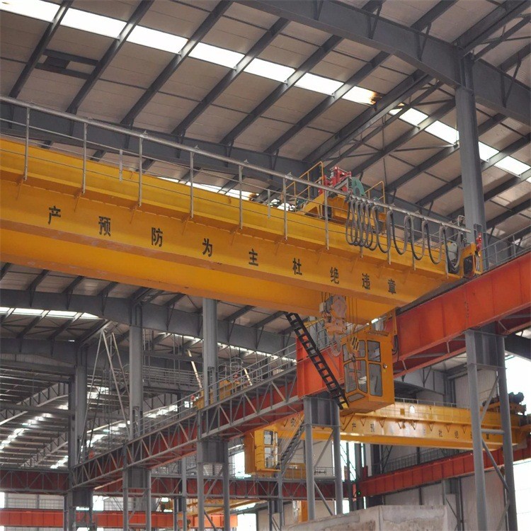 邯郸 宝威QD型通用桥式起重机报价 物料搬运双梁天车35-55吨图4