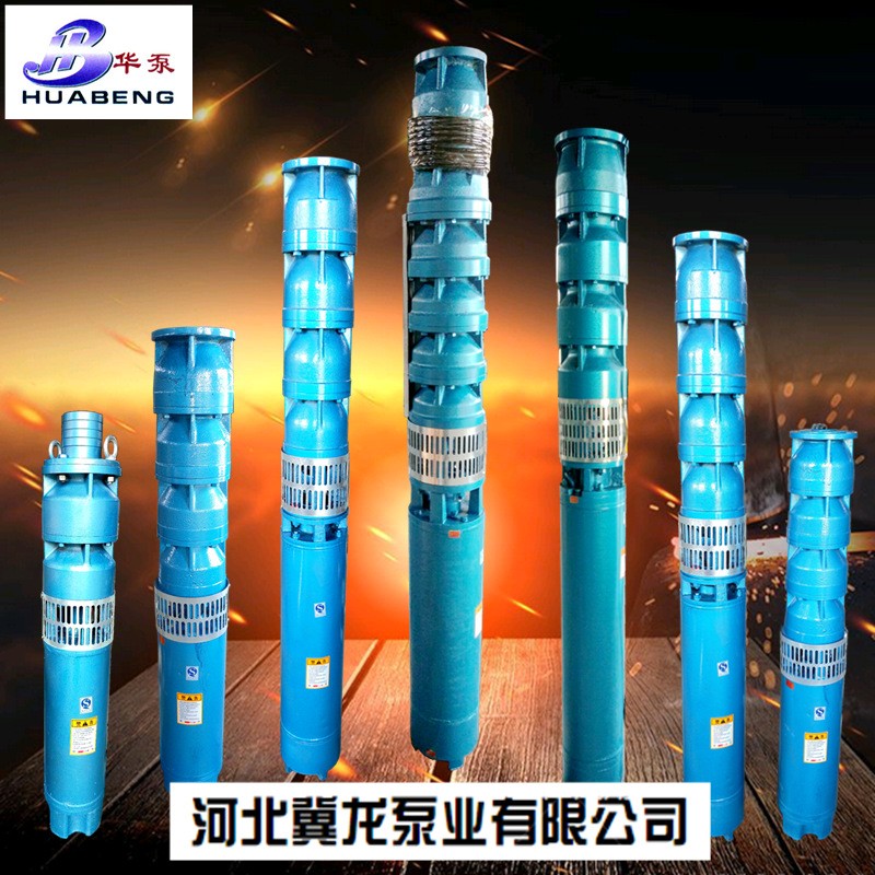 冀龙水泵qj深井泵高压潜水泵220v家用抽水泵农田灌溉喷淋泵图2