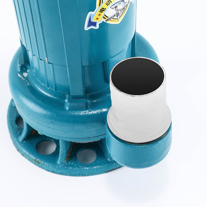 高扬程大流量智能无刷切割直流泵切割杂草无堵塞不锈钢刀片潜水泵图2