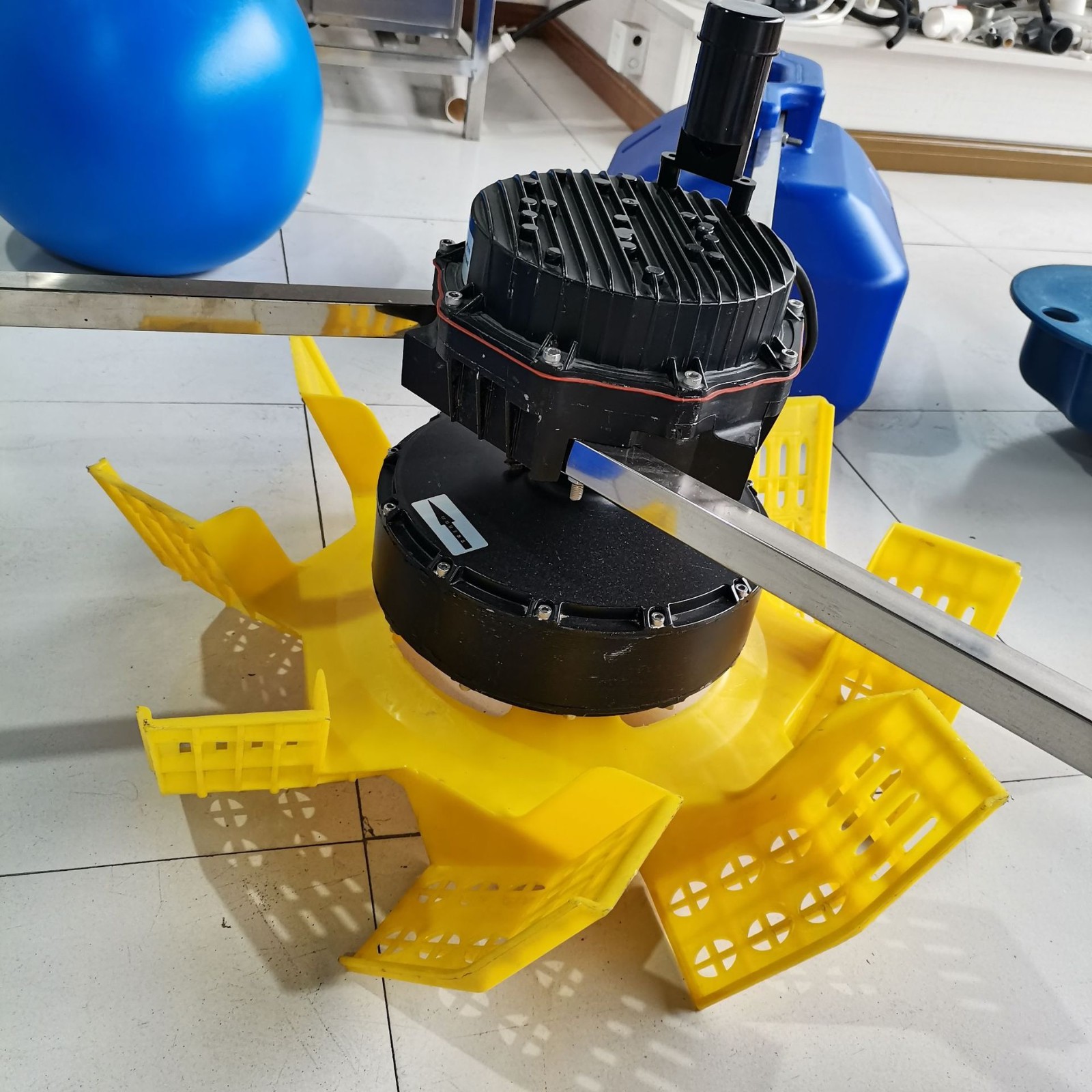 百川牌YBZ--叶轮式变频增氧机380v&220v/水面增氧/宽电压运行图5