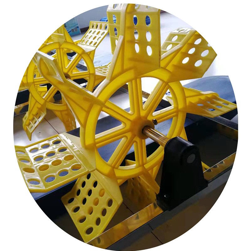 百川牌0.75kw二叶水车式变频增氧机/两叶/水面增氧/380v 220v图5