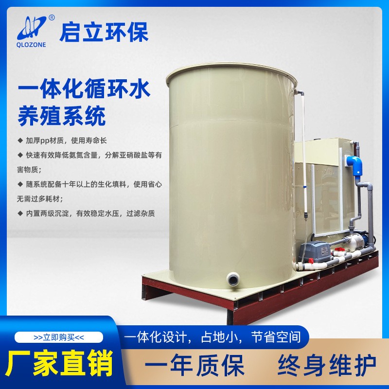 一体化循环水养殖系统室内ras水处理自动反冲洗鱼塘养鱼虾过滤机图4