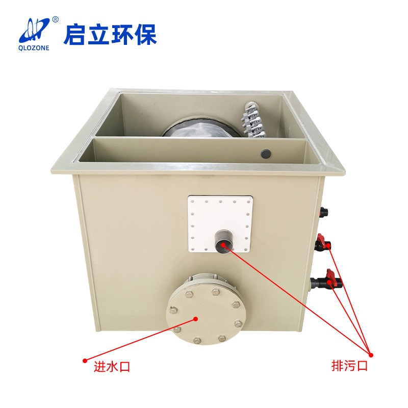 水产养殖微滤机滚筒全自动循环水过滤机反冲洗污水净化养鱼处理器图4
