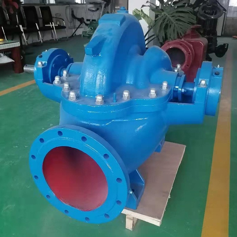 批发S/SH卧式双吸泵 卧式中开大流量离心泵 循环农田灌溉离心泵图2