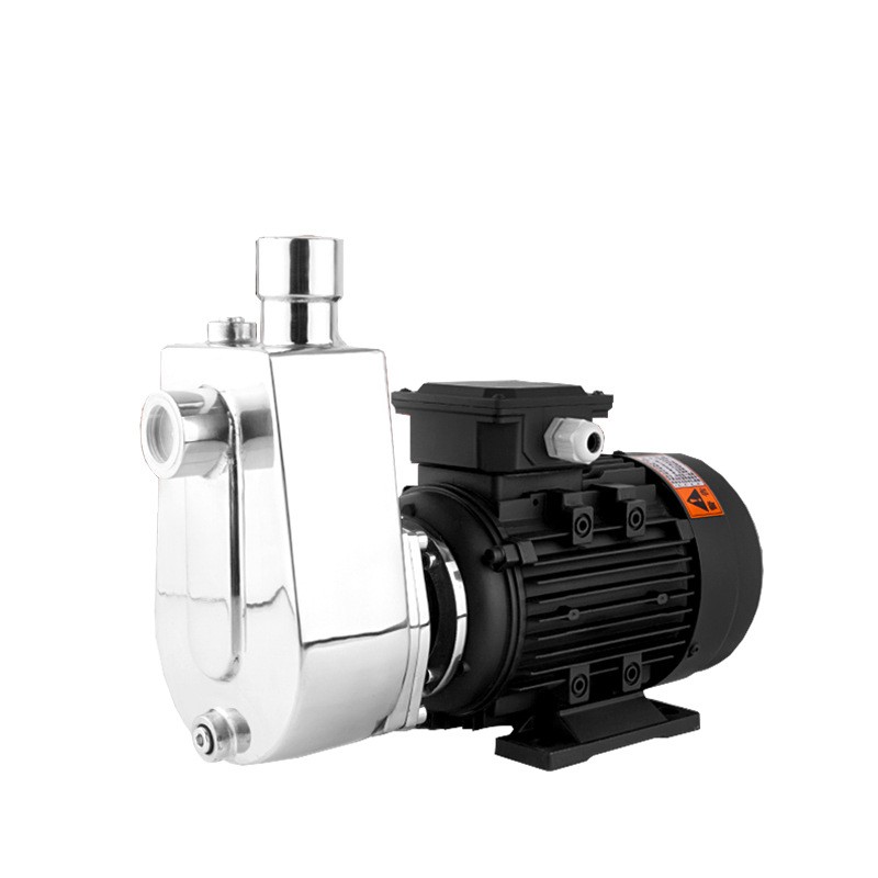 ZBFS不锈钢自吸泵220v耐酸碱卧式化工泵304耐腐蚀高温食品级水泵图5