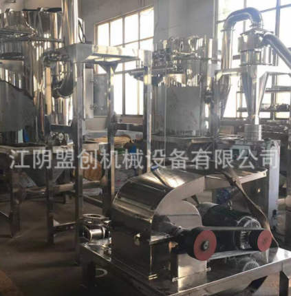 厂家生产艾绒加工设备 艾草粉碎机 艾草打绒机图2