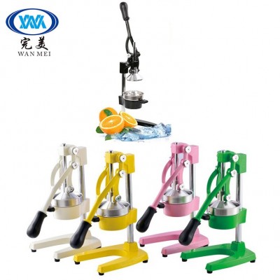 铸铁榨汁机家用压橙机挤压果汁器压榨器水果夹手动榨汁机厂家直供
