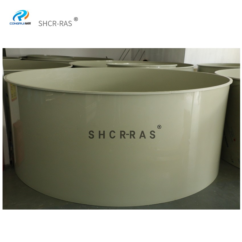 从锐厂家室内循环水高密度水产养殖用pp鱼池多规格pp鱼池加工图2