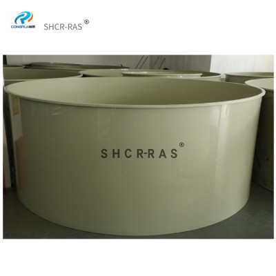 从锐厂家室内循环水高密度水产养殖用pp鱼池多规格pp鱼池加工