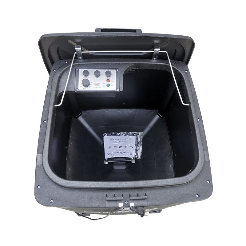 鱼塘自动喂料机 投料机无料自动停机厂家直供 二包料鱼池投饲机图4