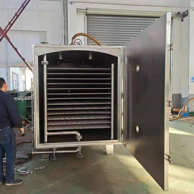 不锈钢低温烘干机 静态工业低温脉冲热敏性台式方形真空干燥机图5