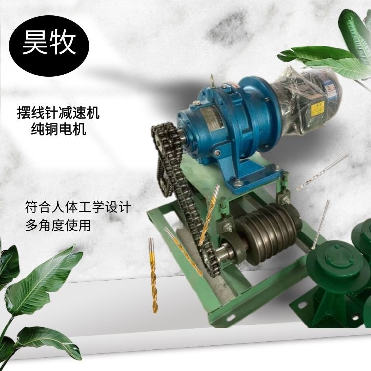 羊猪鸡鸭鹅粪便清理设备 一拖二不锈钢刮粪机 养殖场全自动清粪机图2