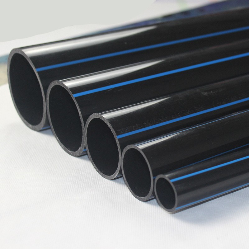 PE管聚乙烯塑料复合管 pe给水消防管 黑色PE穿线管厂家供应图2