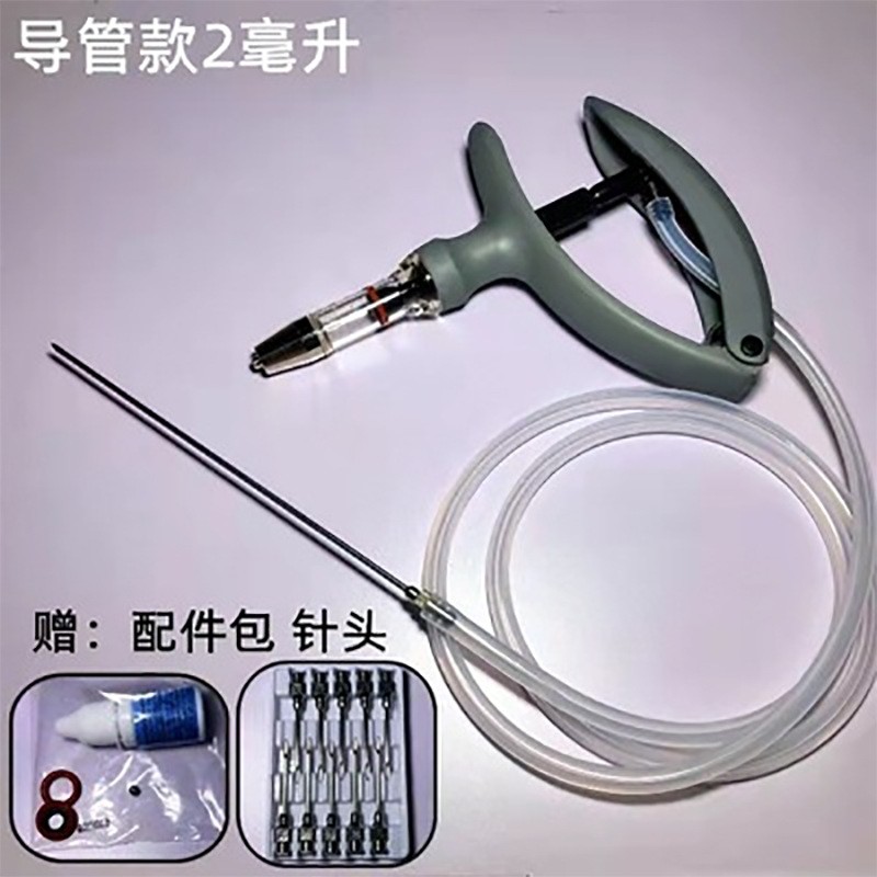 厂家销售插瓶款连续注射器 加固托瓶兽用注射器牛羊猪注射工具图4