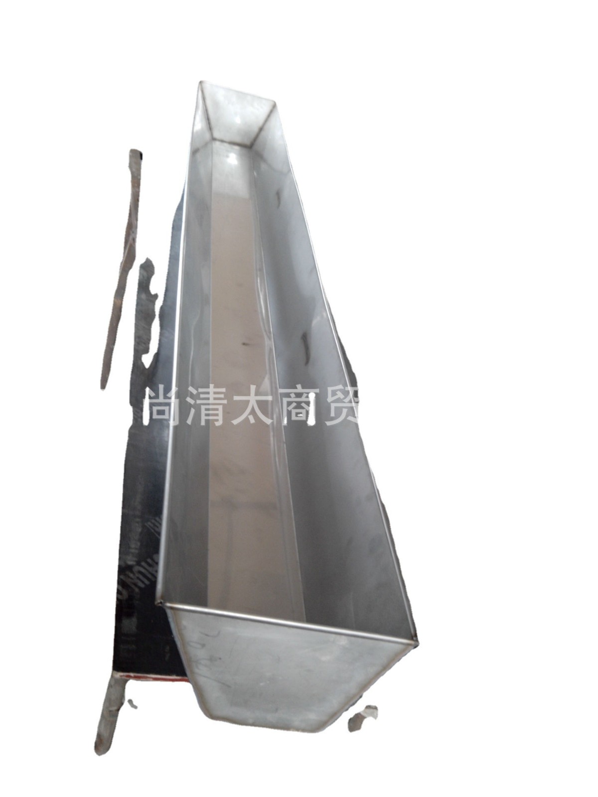 畜牧养殖器械 不锈钢通长食槽 料槽猪 不锈钢猪食槽 猪场同款图4