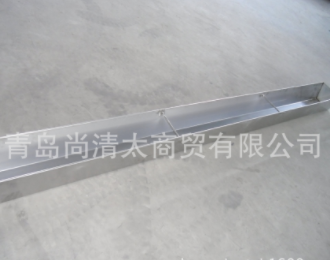 畜牧养殖设备 不锈钢通长食槽 猪食槽 料槽 养殖场同款图3