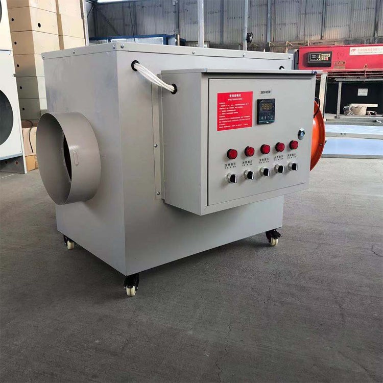 全自动工业电加热暖风机 不锈钢PTC暖风机 养殖大棚育雏加温设备图2