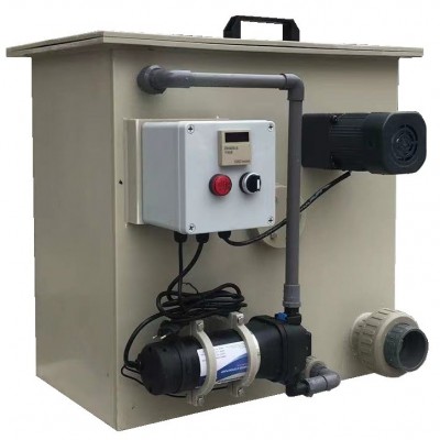 水产养殖鱼池循环水微滤机工厂化养殖转鼓式微滤机锦鲤鱼池微滤机