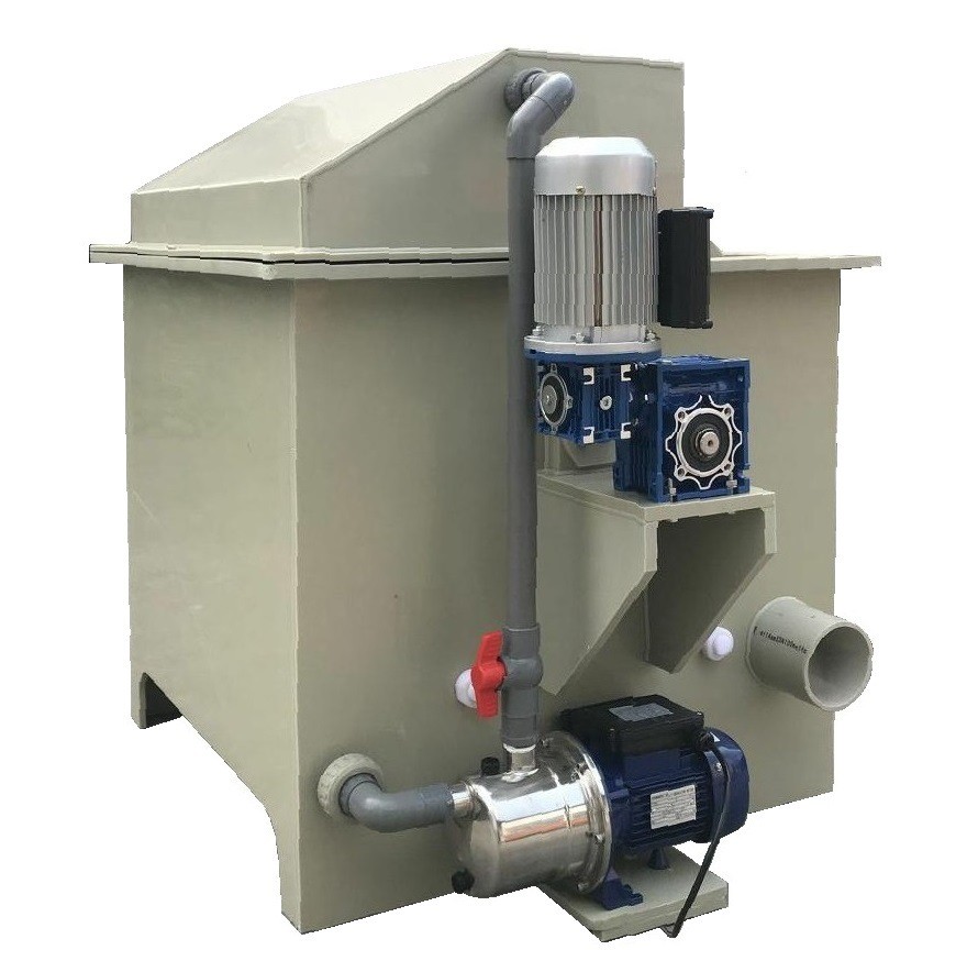 循环水养殖转鼓微滤机水产养殖箱式自动反冲洗微滤机锦鲤鱼池过滤图3