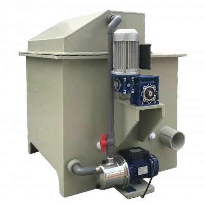 循环水养殖转鼓微滤机水产养殖箱式自动反冲洗微滤机锦鲤鱼池过滤