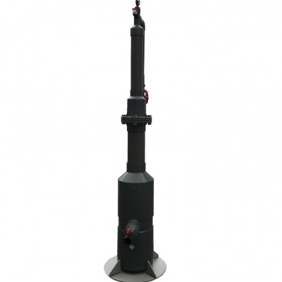 水产养殖纯氧增氧高密度养殖纯氧混合器循环水氧气锥饱和溶氧器