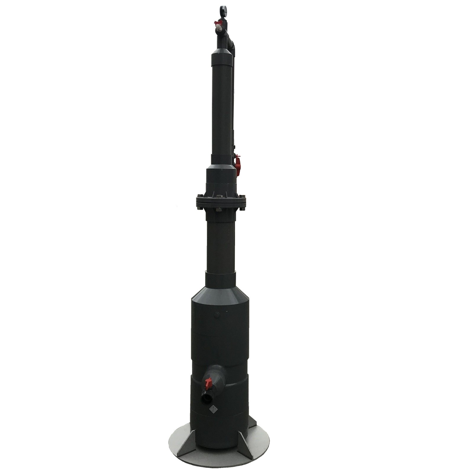 水产养殖纯氧增氧高密度养殖纯氧混合器循环水氧气锥饱和溶氧器图5