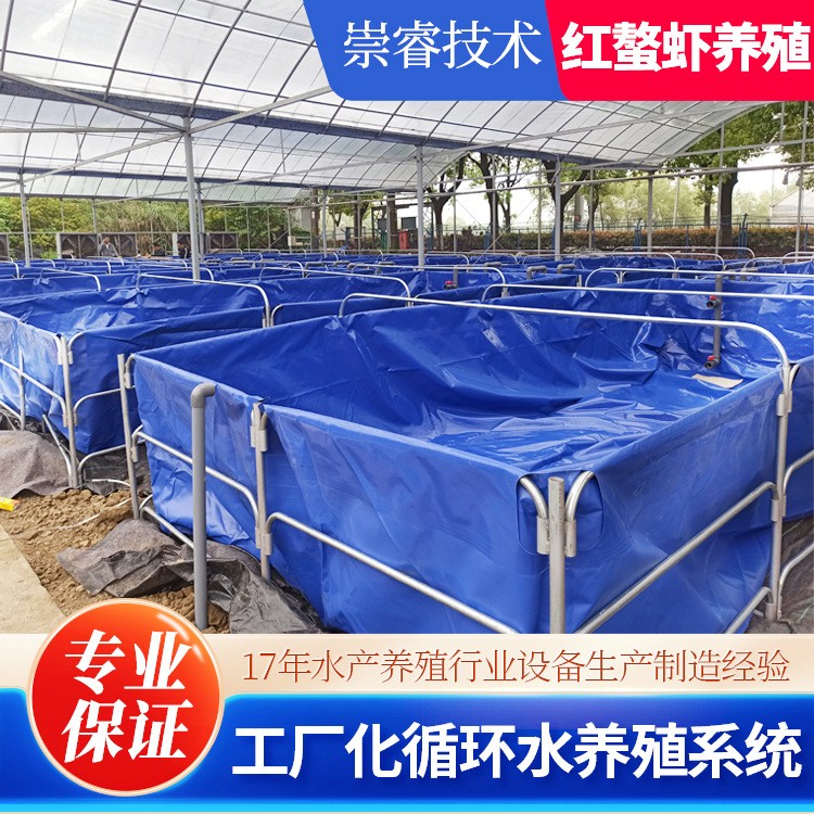 江苏项目澳洲淡水龙虾工厂化高密度水产养殖循环水系统