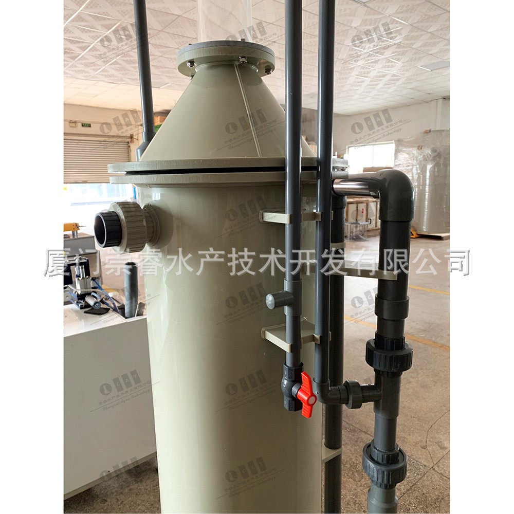直排型蛋白质分离器工厂化水产养殖海淡水蛋分化氮器图3