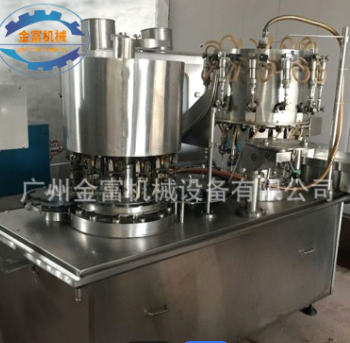 定制保健品口服液高速旋转灌装机 胶原蛋白肽饮料自动灌装轧盖机图3