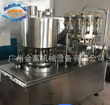 定制保健品口服液高速旋转灌装机 胶原蛋白肽饮料自动灌装轧盖机图2