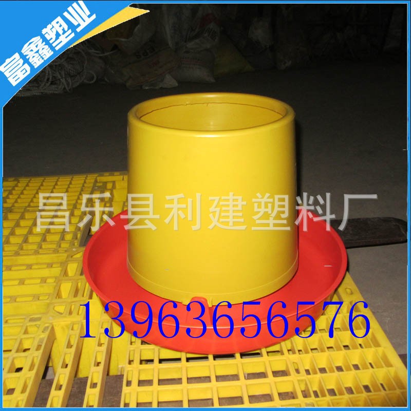 销售鸡料桶 鸭料桶 鹅料桶 鸡料槽 鸭料槽 料桶 料槽食槽图2