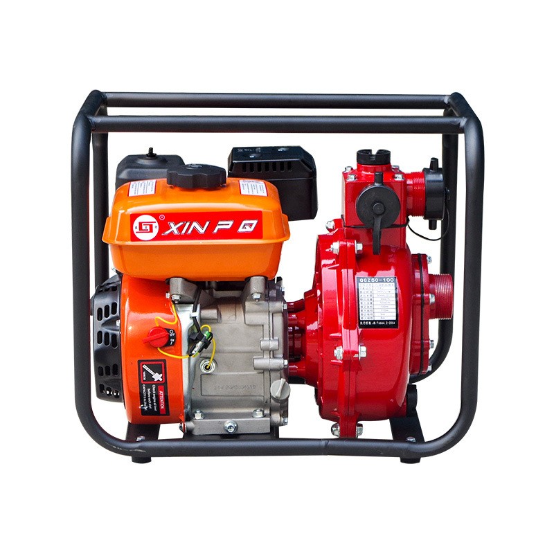 2寸双叶轮消防泵农用灌溉抽水机汽油高扬程图4