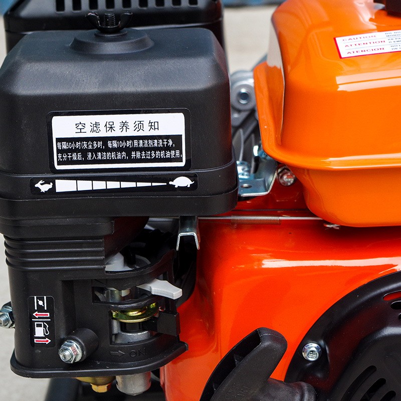 170F 4寸清水泵农用灌溉抽水机汽油自吸泵吸水泵高扬程图5