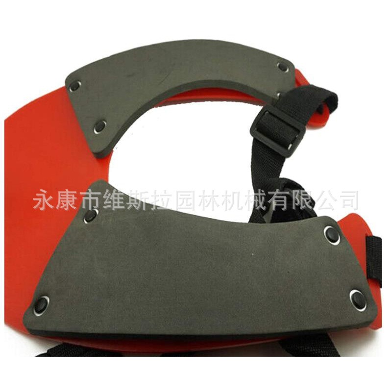 厂家直供园林机械配件 割草机配件红色U型背带豪华背带图5